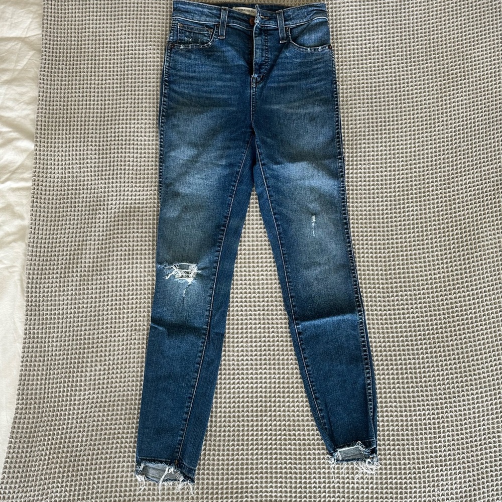 Madewell High Rise Skinny Jeans